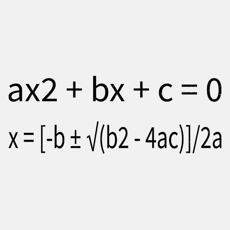 Quadratic Formula For Math Class 11