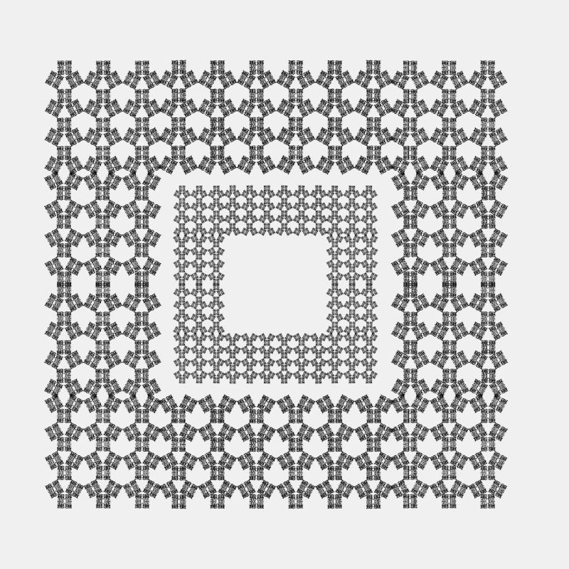 Square decor