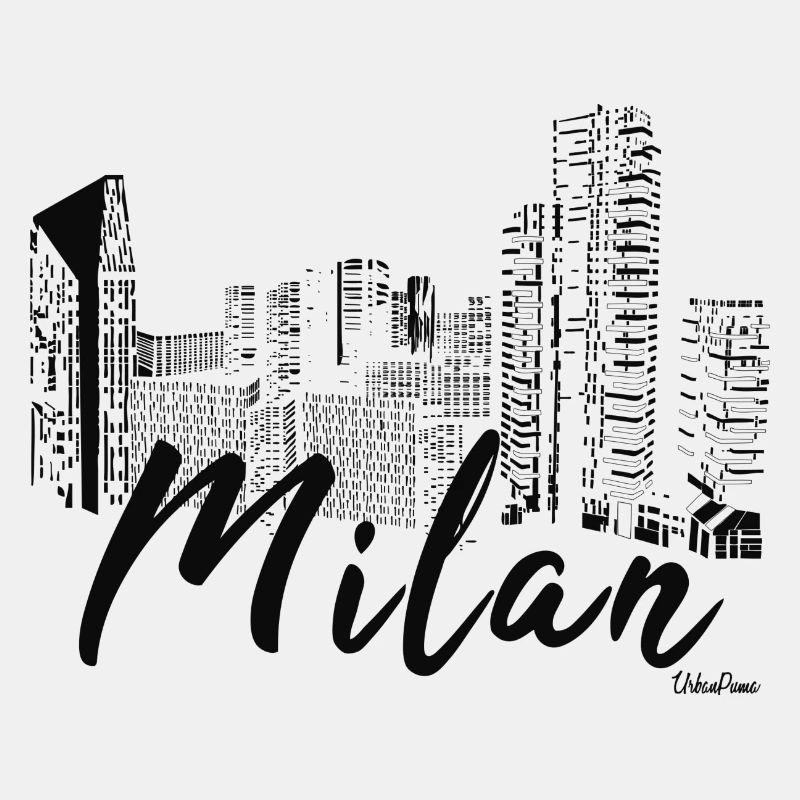Skyline Milan als Geschenkidee