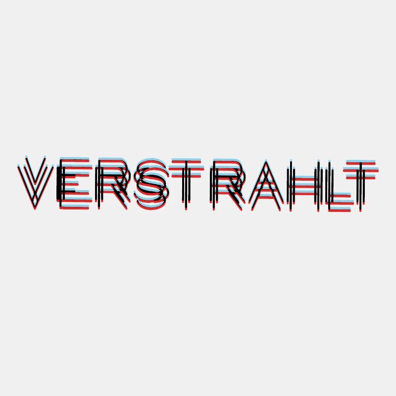 Radiates Anaglyph 3D Druff Gift LSD