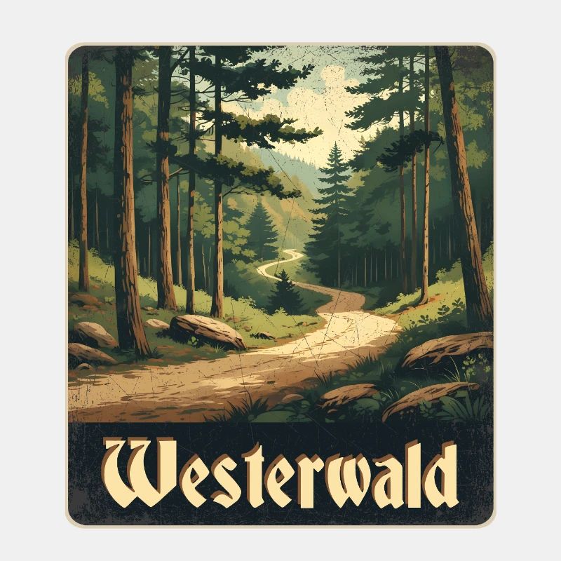 Westerwald Waldweg
