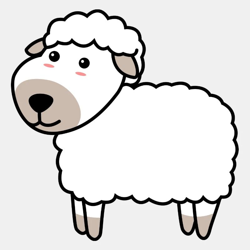 Mouton Comic Animal