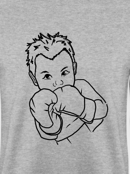 Boxing Baby in Black