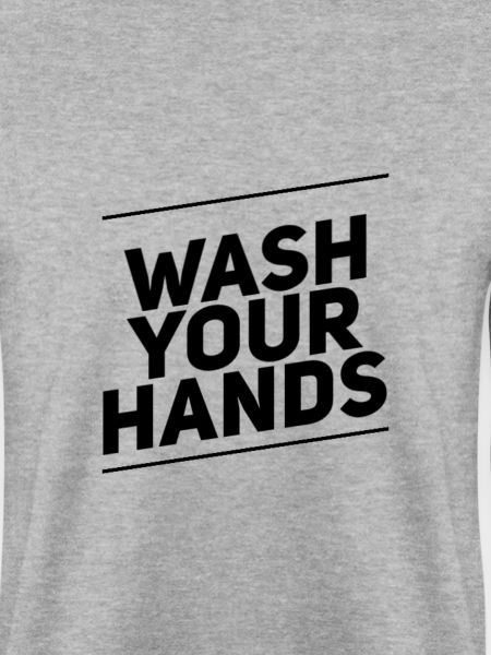 Wash Your Hands Lettering