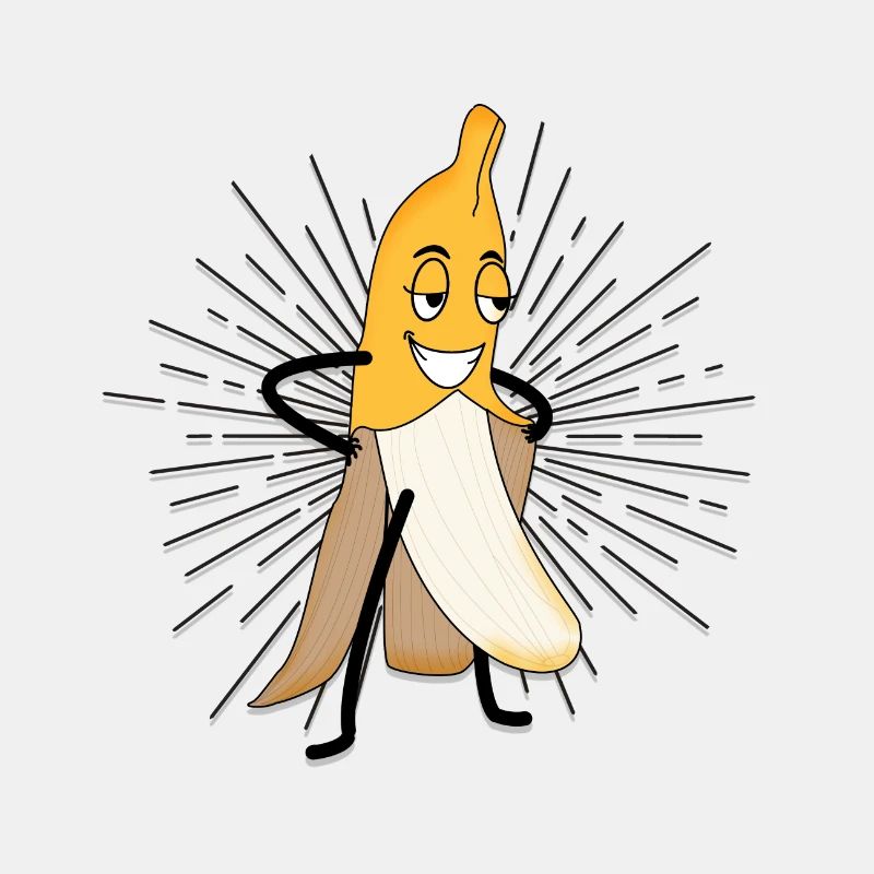 Funny striptease banana bachelor gift