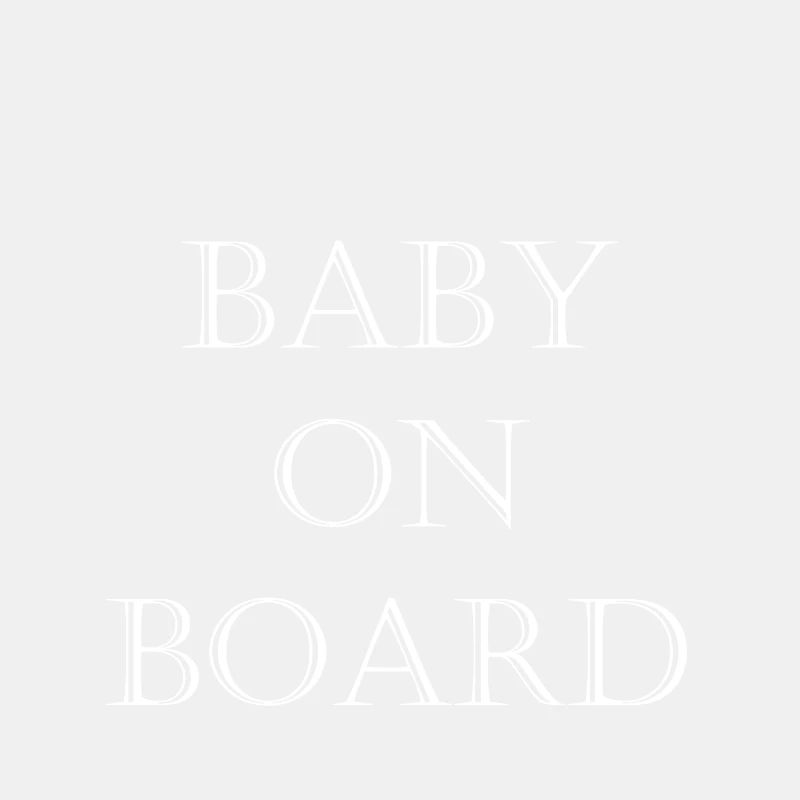 bébé à bord