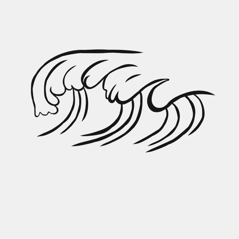 Vague de cadeau de surf sur surf surf