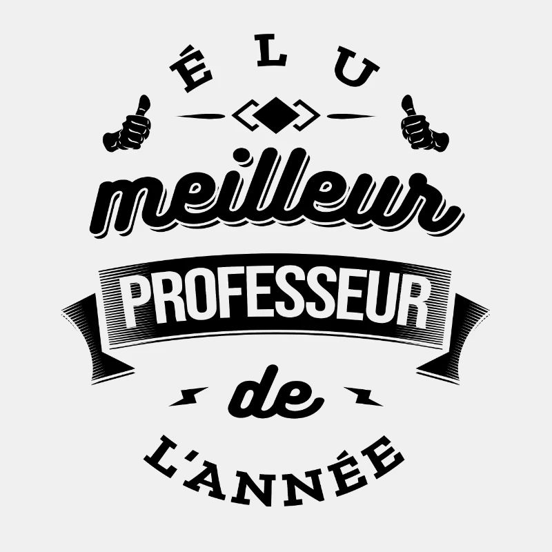 ÉLU MEILLEUR PROFESSEUR DE L'ANNÉE