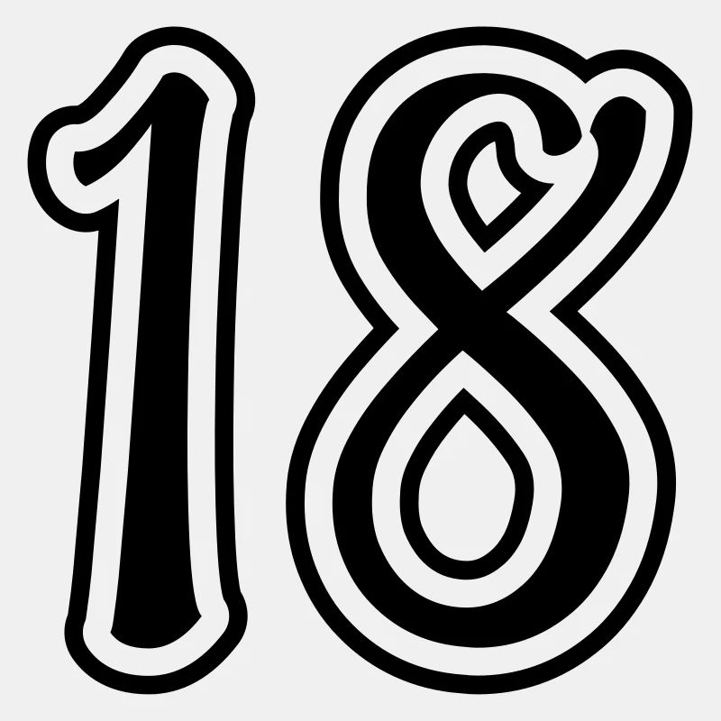 18 Zahl nummer
