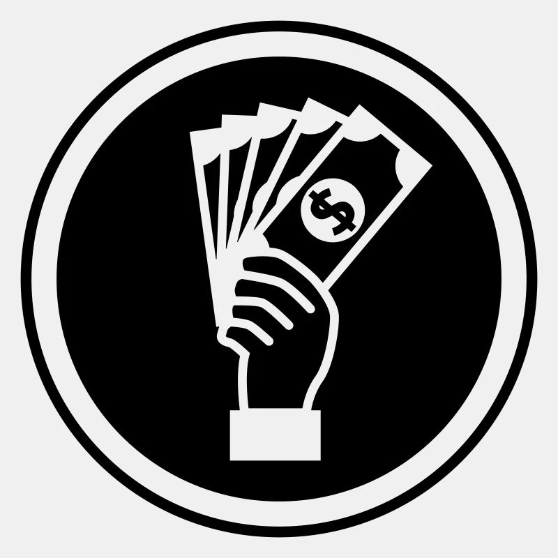 Geld Money silhouette