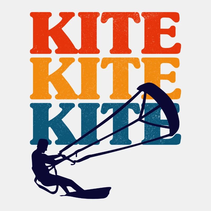Retro Kitesurfen Kitesurfen Kiteboarding