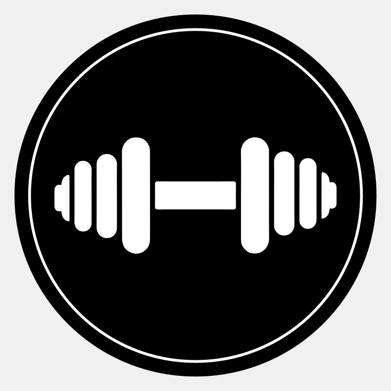 Hantel gewichte icon