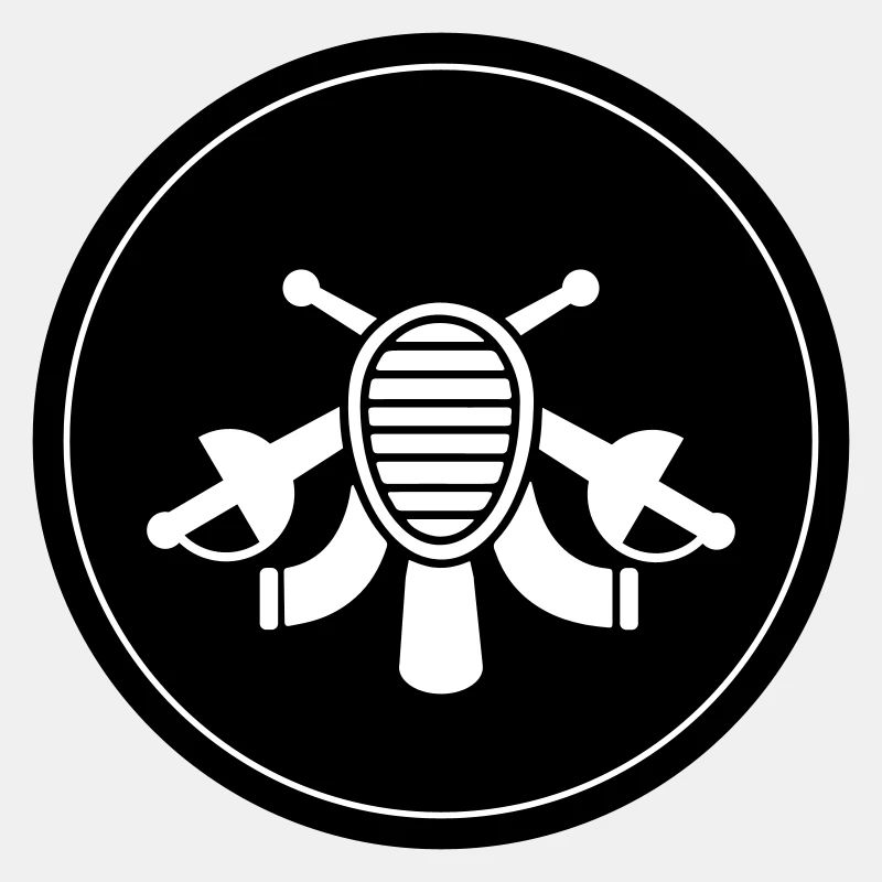 Fechten Maske Kreis