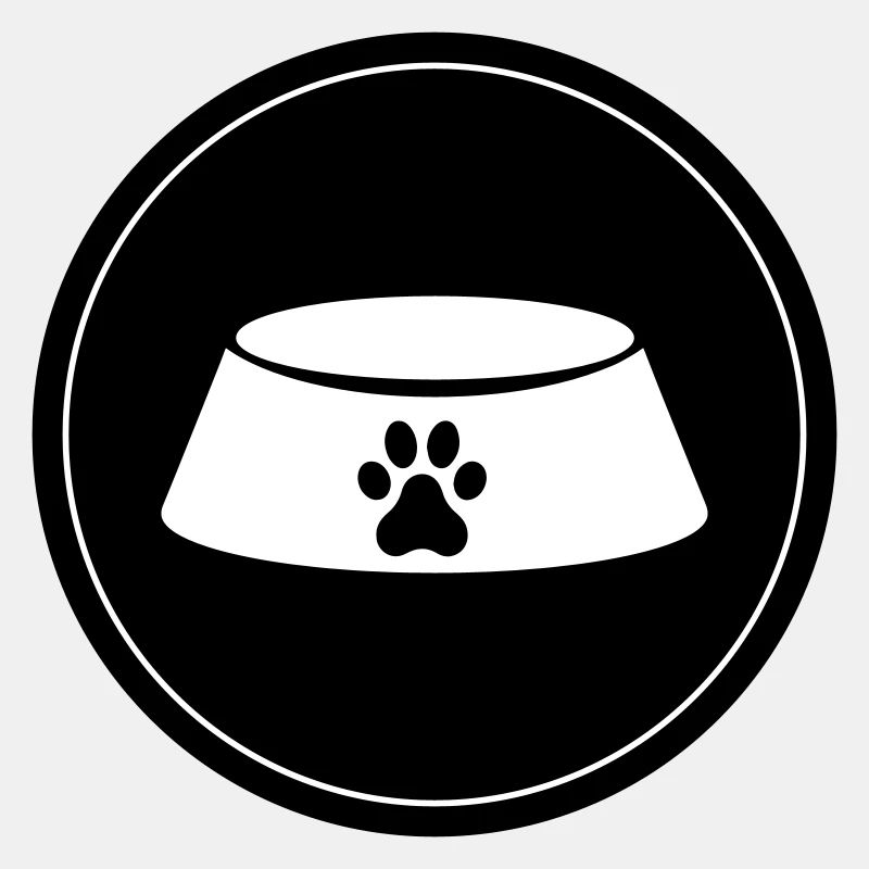 Napf Hund Kreis
