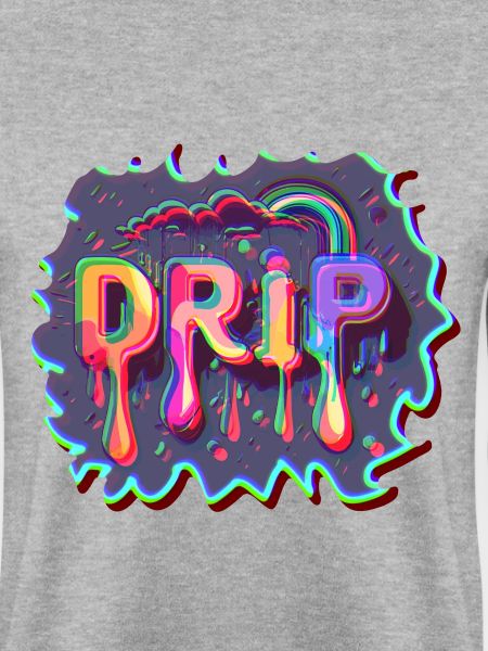 Buntes Faded-Rapper-Style Design