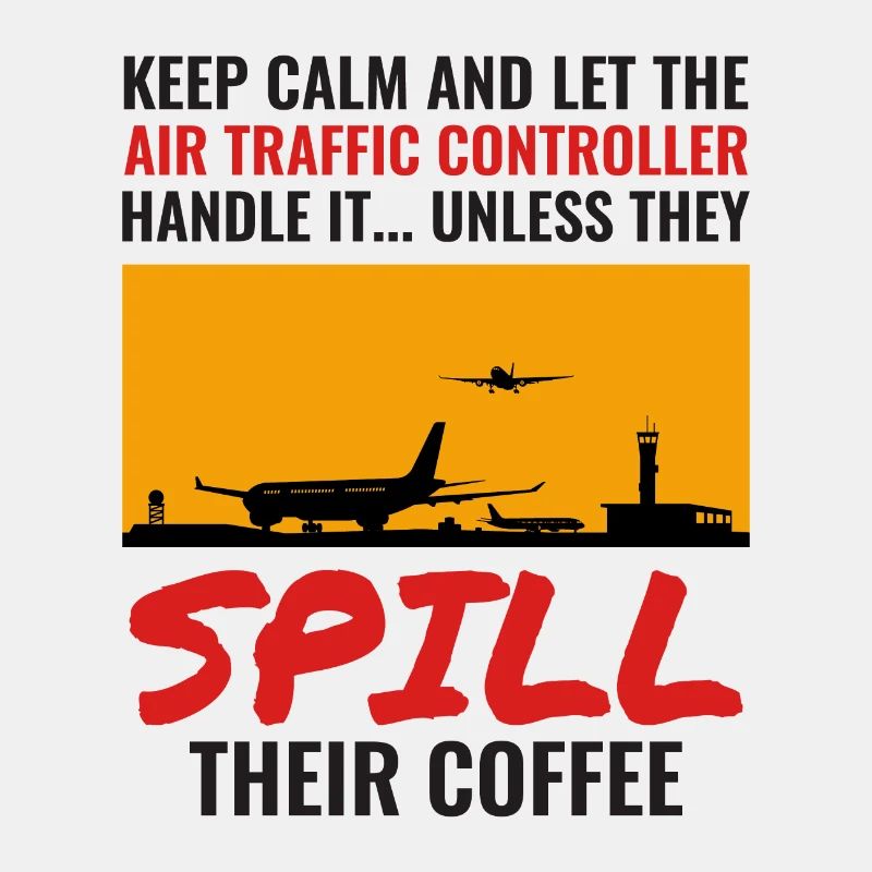 Air Traffic Controller Coffee ATC Aviation Humor