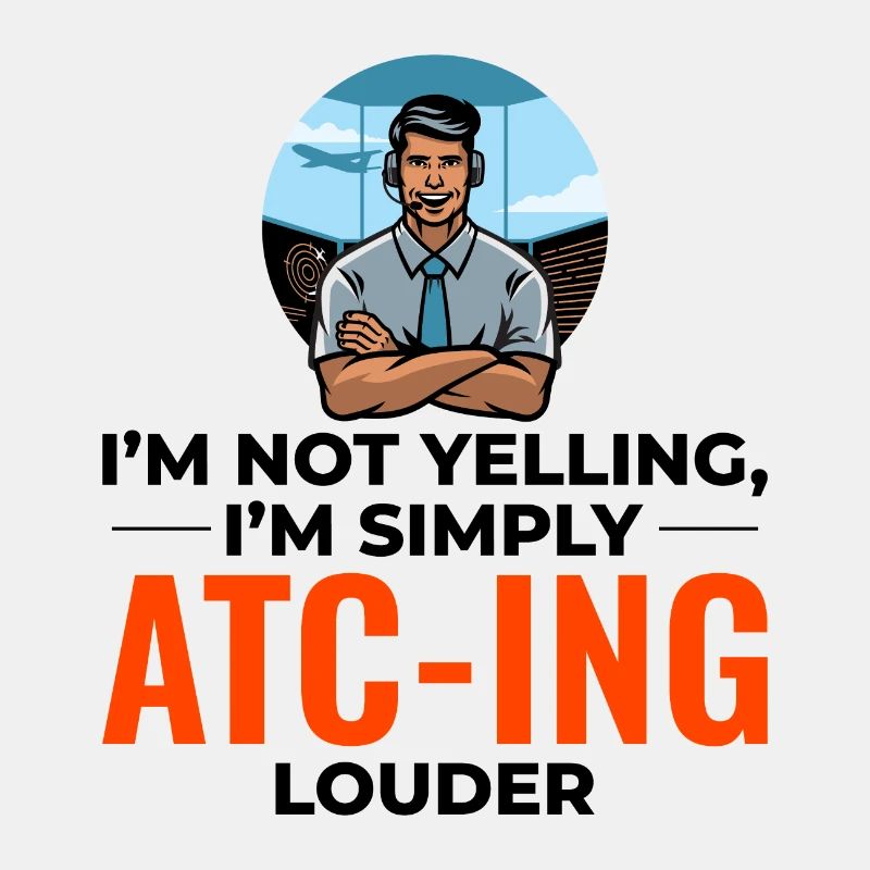 Air Traffic Controller ATC Aviation Humor Airplane