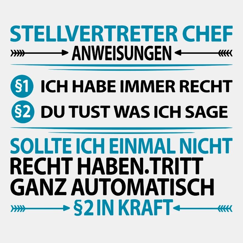 Stellvertreter Chef Stellvertretung Anweisungen