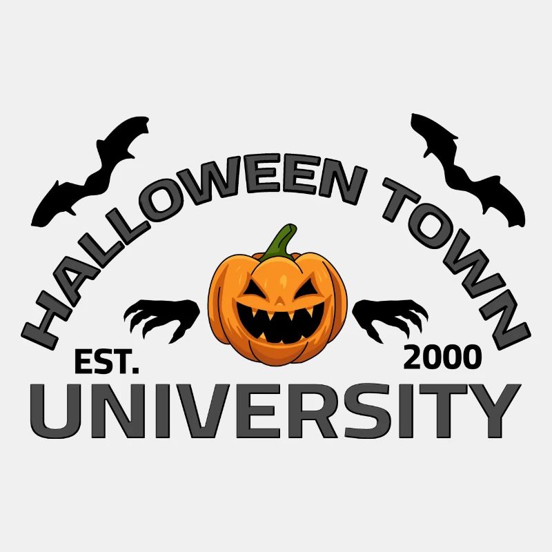 Halloween Town University est. 2000 Pumpkin Vampire