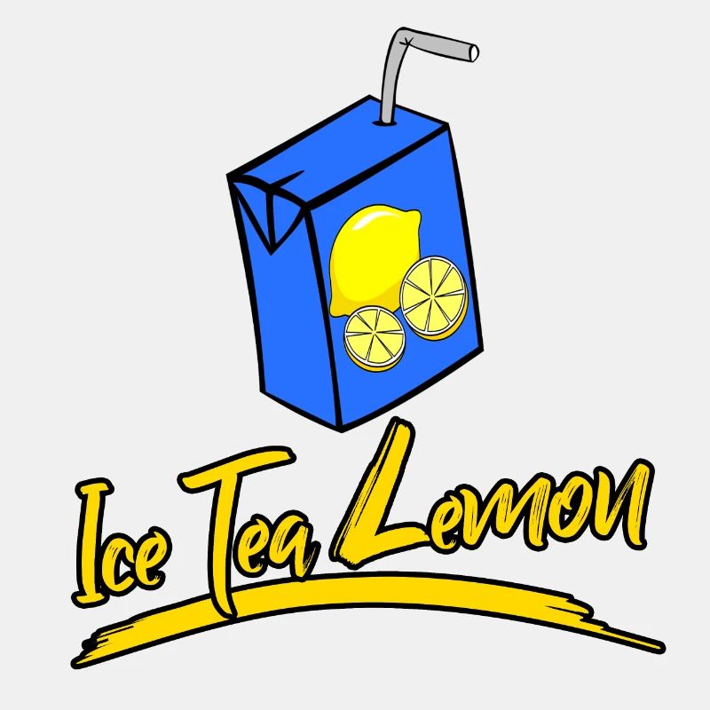 Ice Tea Lemon Cool Gift Idea Funny