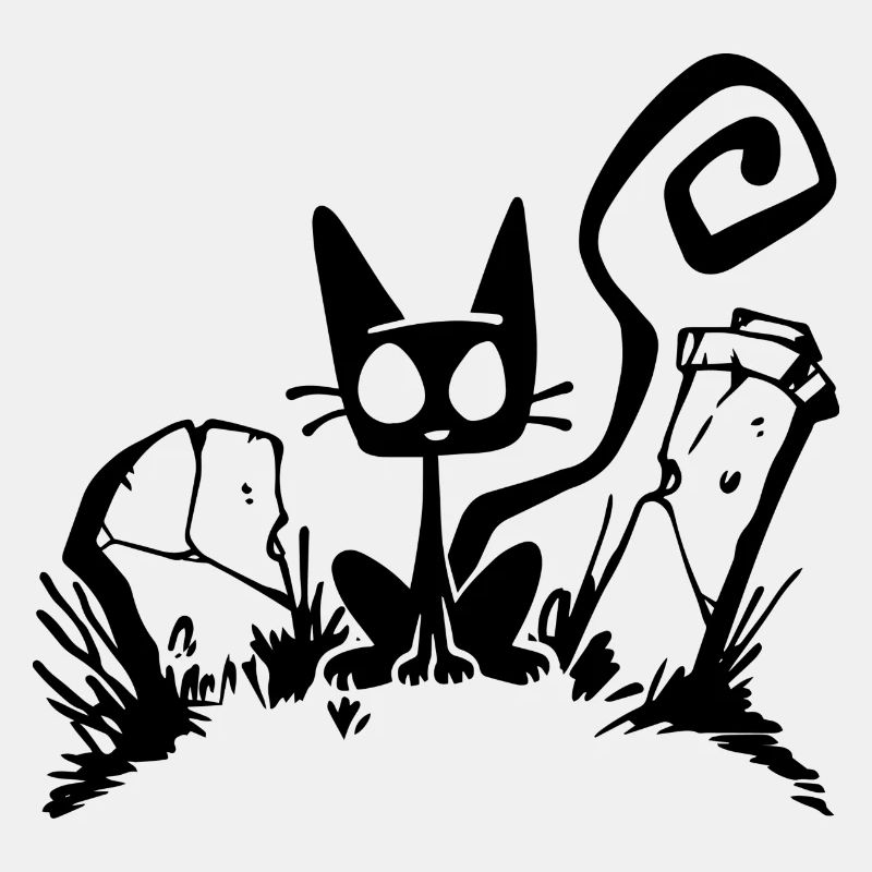 Crypt Black Cat