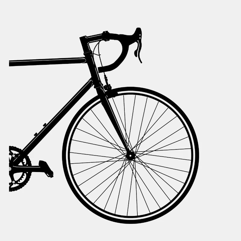Vélo de course coupé