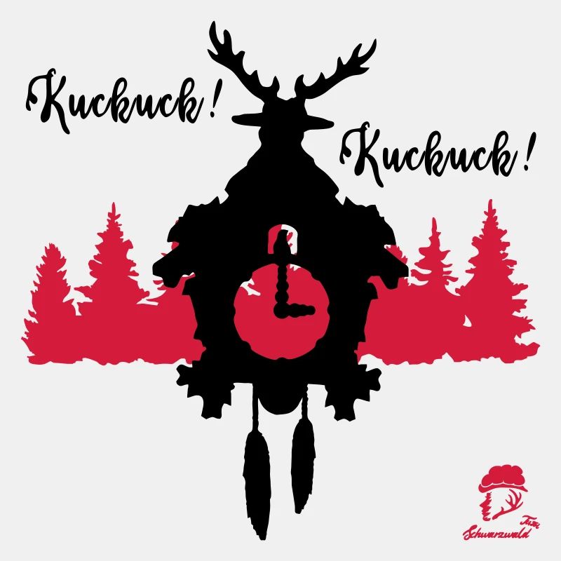 Kuckuck...Kuckuck... Kuckucksuhr mit Hirschgeweih