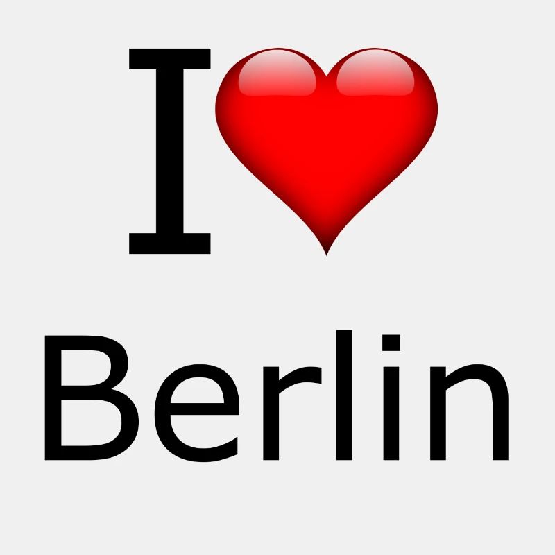 J'aime berlin J'aime l'idée de cadeau de Berlin