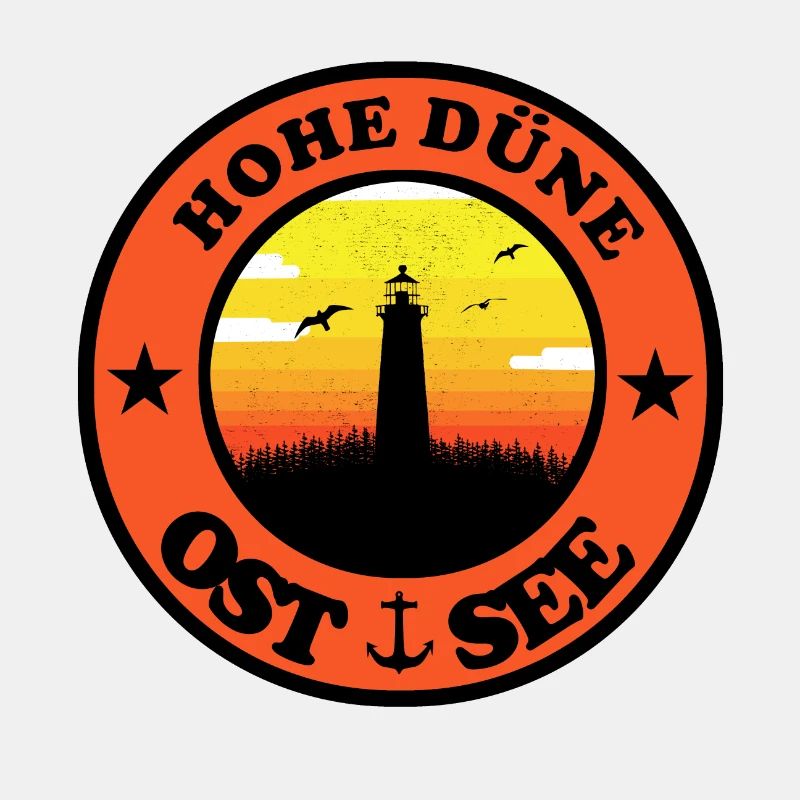 Leuchtturm Ostsee Hohe Düne