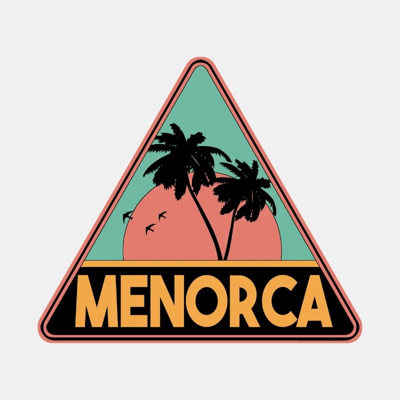Dreieck Palmen Menorca