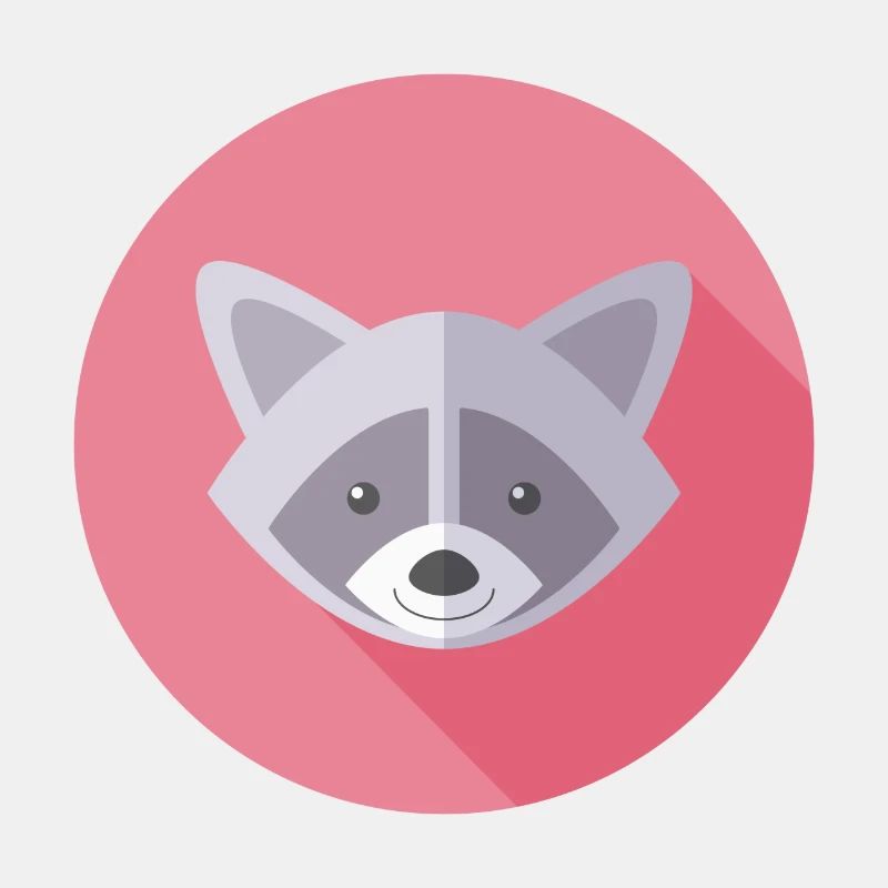 Vector Waschbär