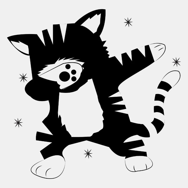 Dabbing Cat Dab Katze