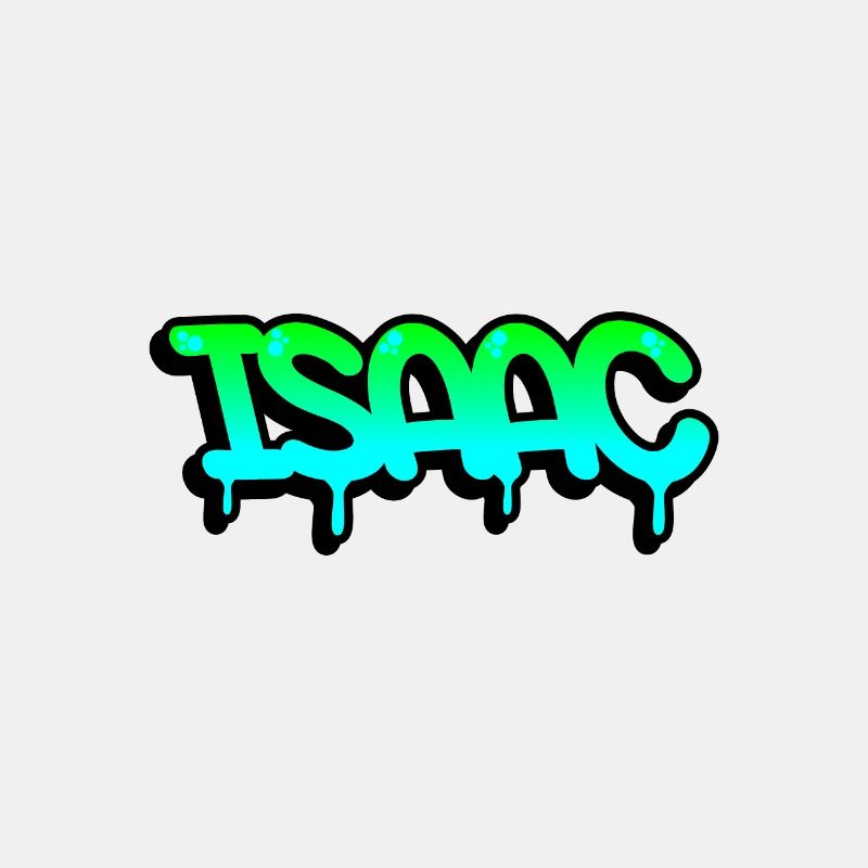 Graffiti Vorname Isaac