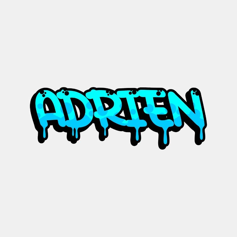 Graffiti Vorname Adrien