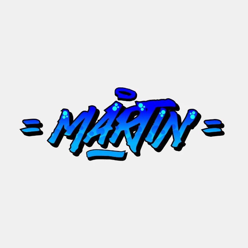 Graffiti Prénom Martin