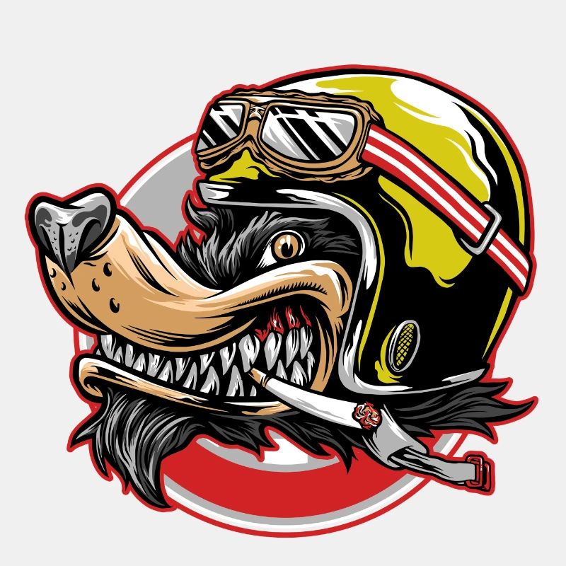 Biker Hund