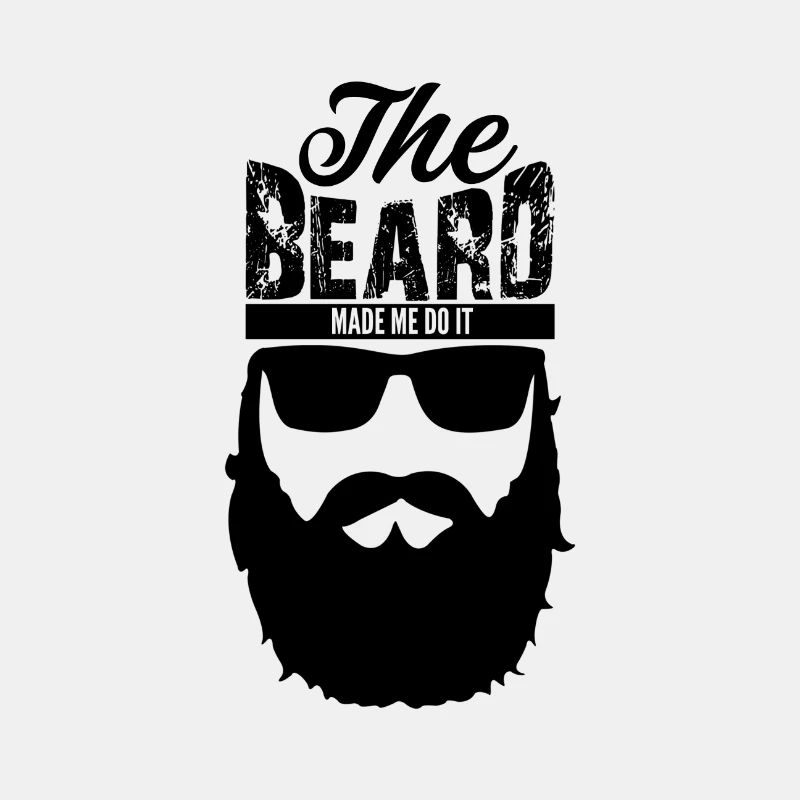 7 Beard Black Design