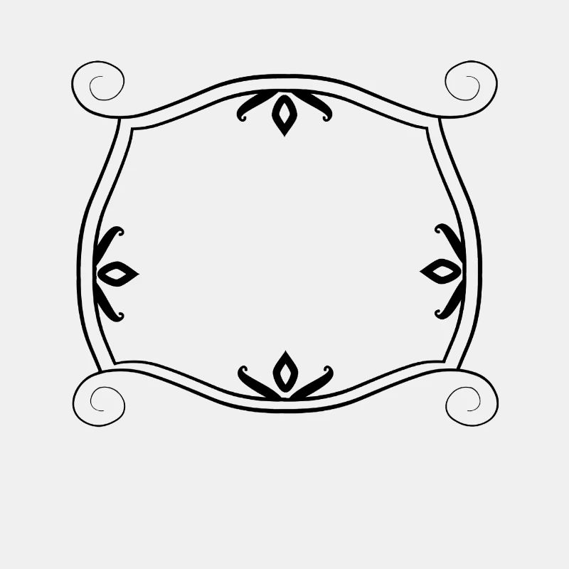 Schwazer Elegant frame with decoration