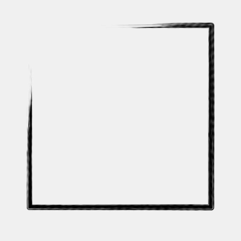 Weathered rectangular frame