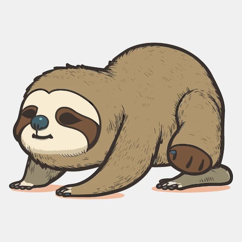 Zen-Faultier