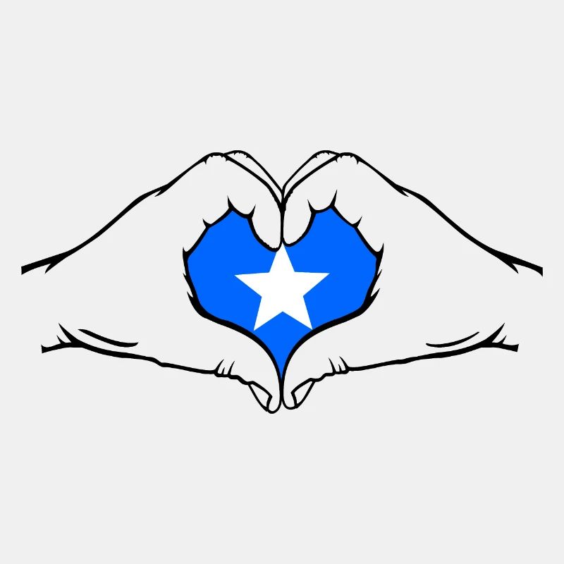 Somalia Herzform