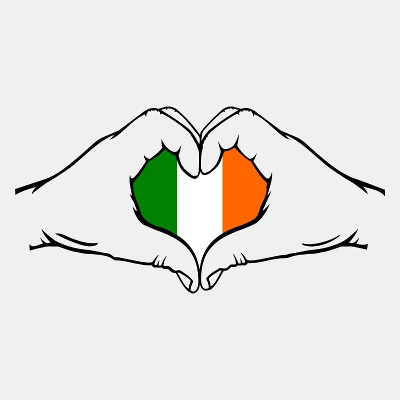 Irland Herzform