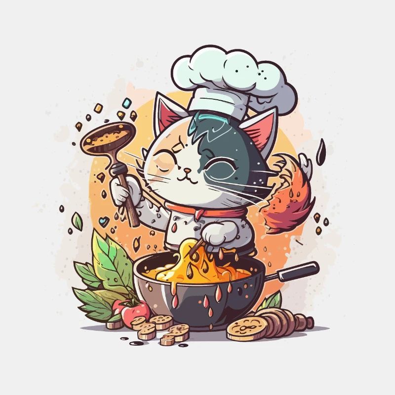 Gourmet-Katze