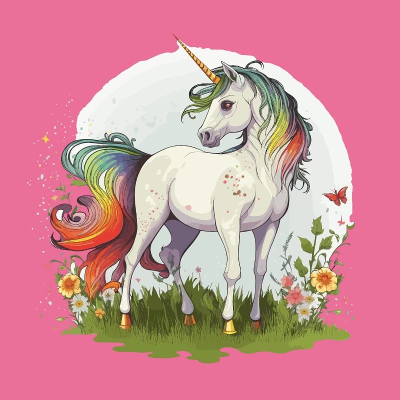 Regenbogen-Einhorn
