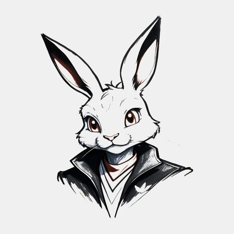 Bunny Chic : Élégance mignonne