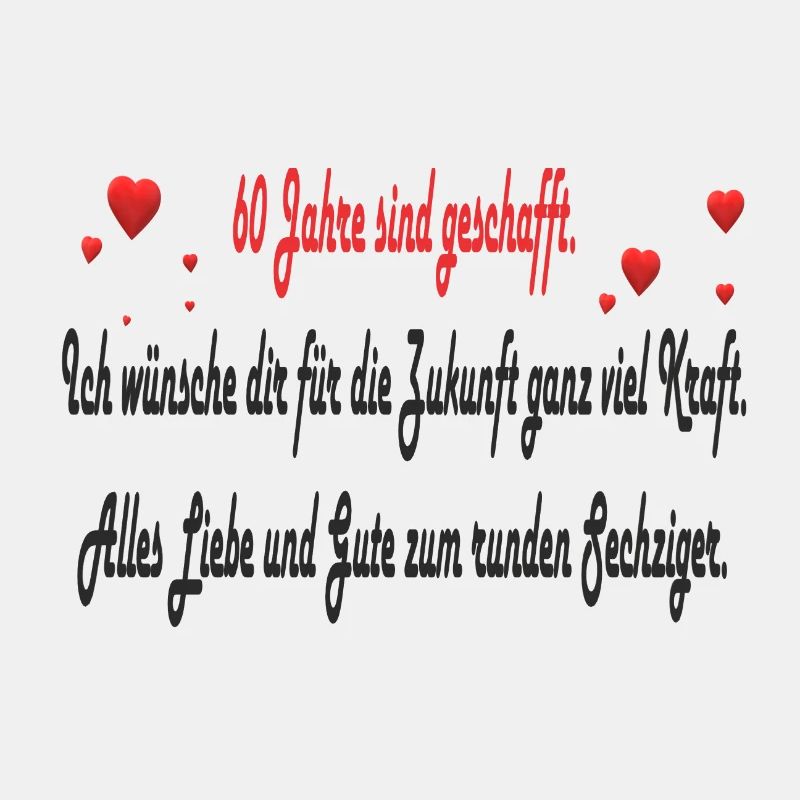 60Jahre Geburtstag
