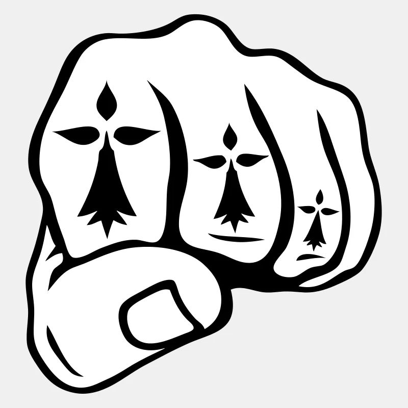 Faust schließen hermine symbol breton
