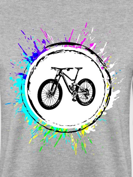 Fahrrad Symbol Bunt