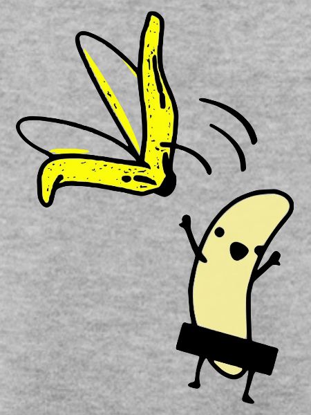 Banane ohne Schale