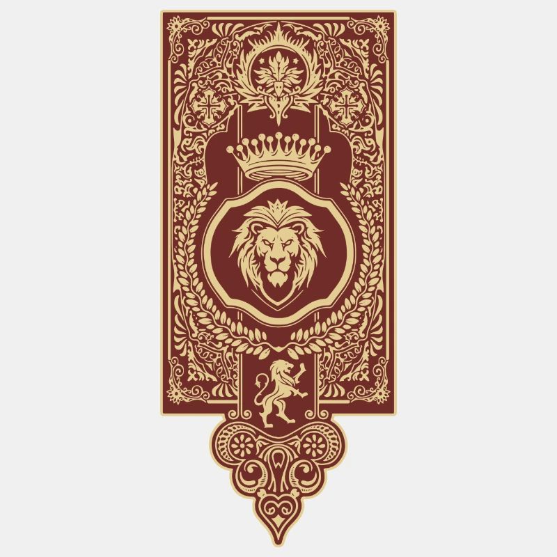 Blason École de magie lion